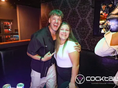 A professional photo of guests enjoying themselves at Cocktails Nightclub from our gallery.