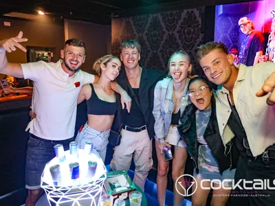 A professional photo of guests enjoying themselves at Cocktails Nightclub from our gallery.