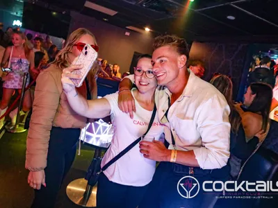 A professional photo of guests enjoying themselves at Cocktails Nightclub from our gallery.