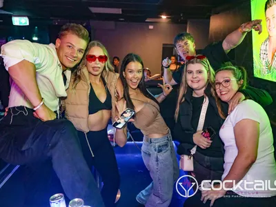 A professional photo of guests enjoying themselves at Cocktails Nightclub from our gallery.