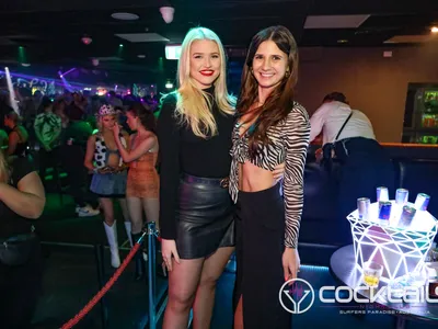 A professional photo of guests enjoying themselves at Cocktails Nightclub from our gallery.