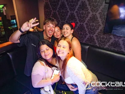 A professional photo of guests enjoying themselves at Cocktails Nightclub from our gallery.