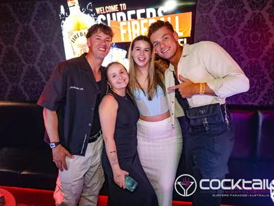 A professional photo of guests enjoying themselves at Cocktails Nightclub from our gallery.