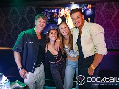 A professional photo of guests enjoying themselves at Cocktails Nightclub from our gallery.