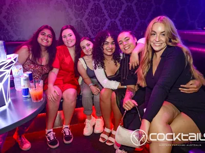 A professional photo of guests enjoying themselves at Cocktails Nightclub from our gallery.