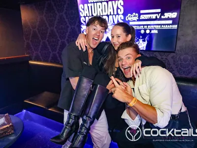 A professional photo of guests enjoying themselves at Cocktails Nightclub from our gallery.