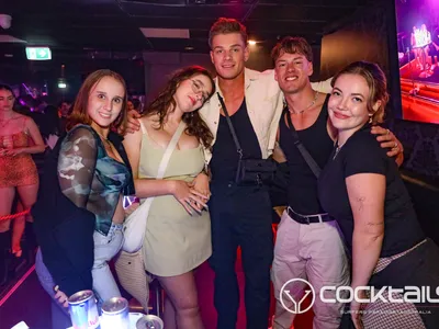 A professional photo of guests enjoying themselves at Cocktails Nightclub from our gallery.