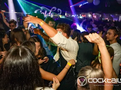 A professional photo of guests enjoying themselves at Cocktails Nightclub from our gallery.