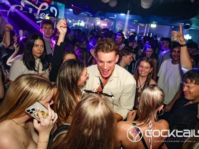 A professional photo of guests enjoying themselves at Cocktails Nightclub from our gallery.