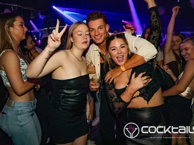 A professional photo of guests enjoying themselves at Cocktails Nightclub from our gallery.