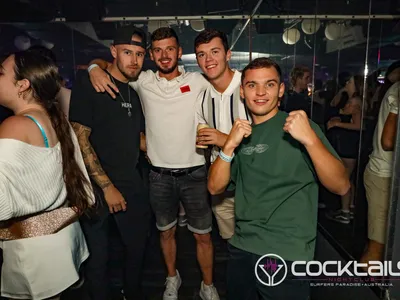 A professional photo of guests enjoying themselves at Cocktails Nightclub from our gallery.