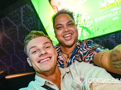 A professional photo of guests enjoying themselves at Cocktails Nightclub from our gallery.