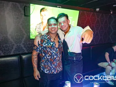 A professional photo of guests enjoying themselves at Cocktails Nightclub from our gallery.