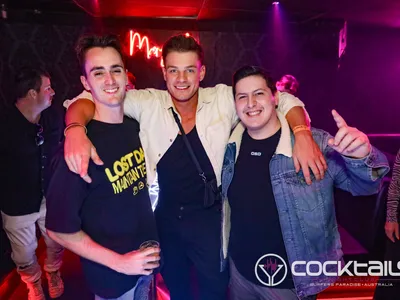 A professional photo of guests enjoying themselves at Cocktails Nightclub from our gallery.