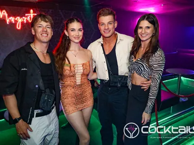 A professional photo of guests enjoying themselves at Cocktails Nightclub from our gallery.