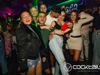 A professional photo of guests enjoying themselves at Cocktails Nightclub from our gallery.