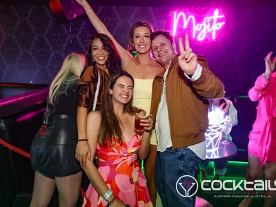 A professional photo of guests enjoying themselves at Cocktails Nightclub from our gallery.