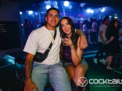 A professional photo of guests enjoying themselves at Cocktails Nightclub from our gallery.