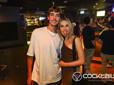 A professional photo of guests enjoying themselves at Cocktails Nightclub from our gallery.