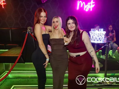 A professional photo of guests enjoying themselves at Cocktails Nightclub from our gallery.