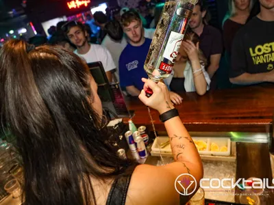 A professional photo of guests enjoying themselves at Cocktails Nightclub from our gallery.