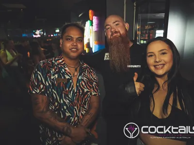 A professional photo of guests enjoying themselves at Cocktails Nightclub from our gallery.