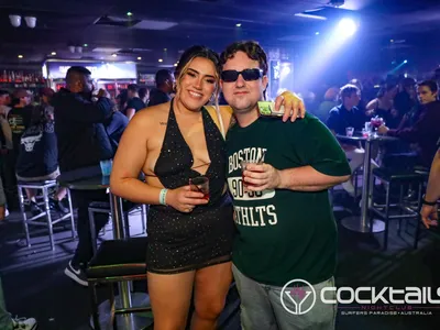 A professional photo of guests enjoying themselves at Cocktails Nightclub from our gallery.