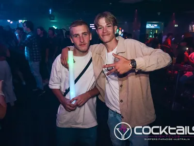 A professional photo of guests enjoying themselves at Cocktails Nightclub from our gallery.