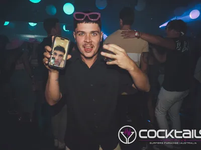 A professional photo of guests enjoying themselves at Cocktails Nightclub from our gallery.