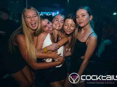 A professional photo of guests enjoying themselves at Cocktails Nightclub from our gallery.