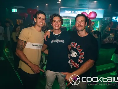 A professional photo of guests enjoying themselves at Cocktails Nightclub from our gallery.