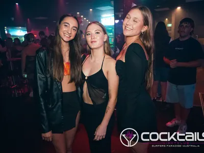 A professional photo of guests enjoying themselves at Cocktails Nightclub from our gallery.