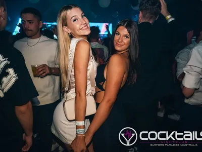 A professional photo of guests enjoying themselves at Cocktails Nightclub from our gallery.