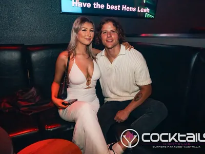 A professional photo of guests enjoying themselves at Cocktails Nightclub from our gallery.