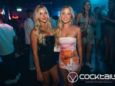 A professional photo of guests enjoying themselves at Cocktails Nightclub from our gallery.