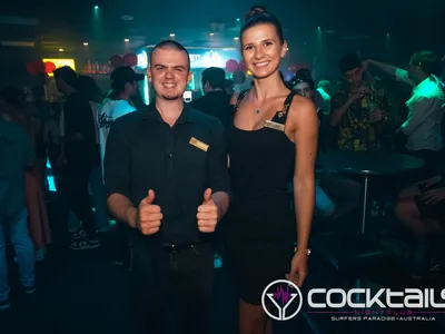 A professional photo of guests enjoying themselves at Cocktails Nightclub from our gallery.