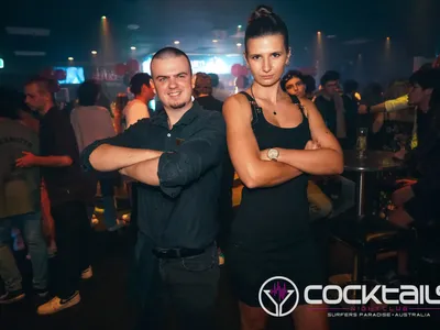 A professional photo of guests enjoying themselves at Cocktails Nightclub from our gallery.