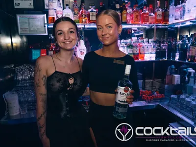 A professional photo of guests enjoying themselves at Cocktails Nightclub from our gallery.