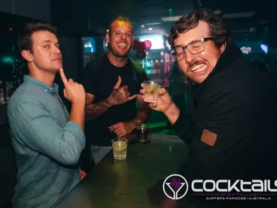 A professional photo of guests enjoying themselves at Cocktails Nightclub from our gallery.