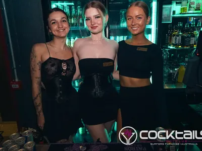 A professional photo of guests enjoying themselves at Cocktails Nightclub from our gallery.