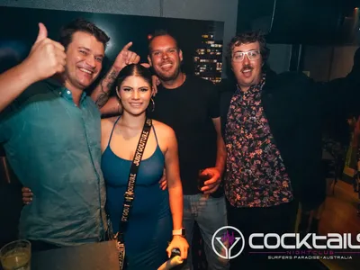 A professional photo of guests enjoying themselves at Cocktails Nightclub from our gallery.