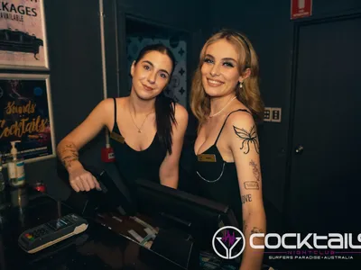 A professional photo of guests enjoying themselves at Cocktails Nightclub from our gallery.