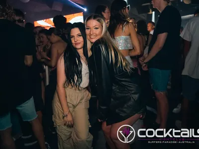 A professional photo of guests enjoying themselves at Cocktails Nightclub from our gallery.