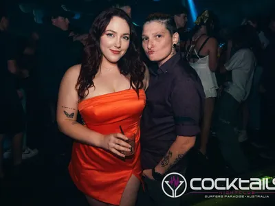 A professional photo of guests enjoying themselves at Cocktails Nightclub from our gallery.