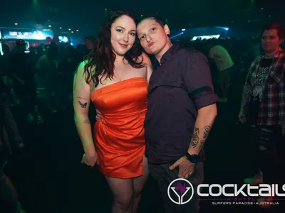 A professional photo of guests enjoying themselves at Cocktails Nightclub from our gallery.