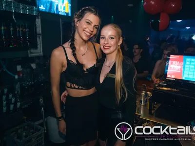 A professional photo of guests enjoying themselves at Cocktails Nightclub from our gallery.