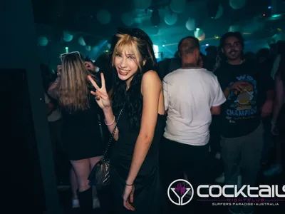 A professional photo of guests enjoying themselves at Cocktails Nightclub from our gallery.