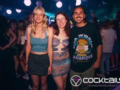 A professional photo of guests enjoying themselves at Cocktails Nightclub from our gallery.