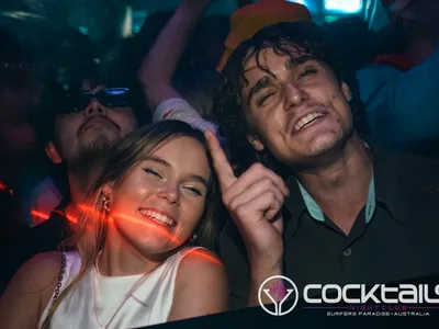 A professional photo of guests enjoying themselves at Cocktails Nightclub from our gallery.