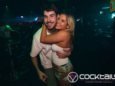 A professional photo of guests enjoying themselves at Cocktails Nightclub from our gallery.